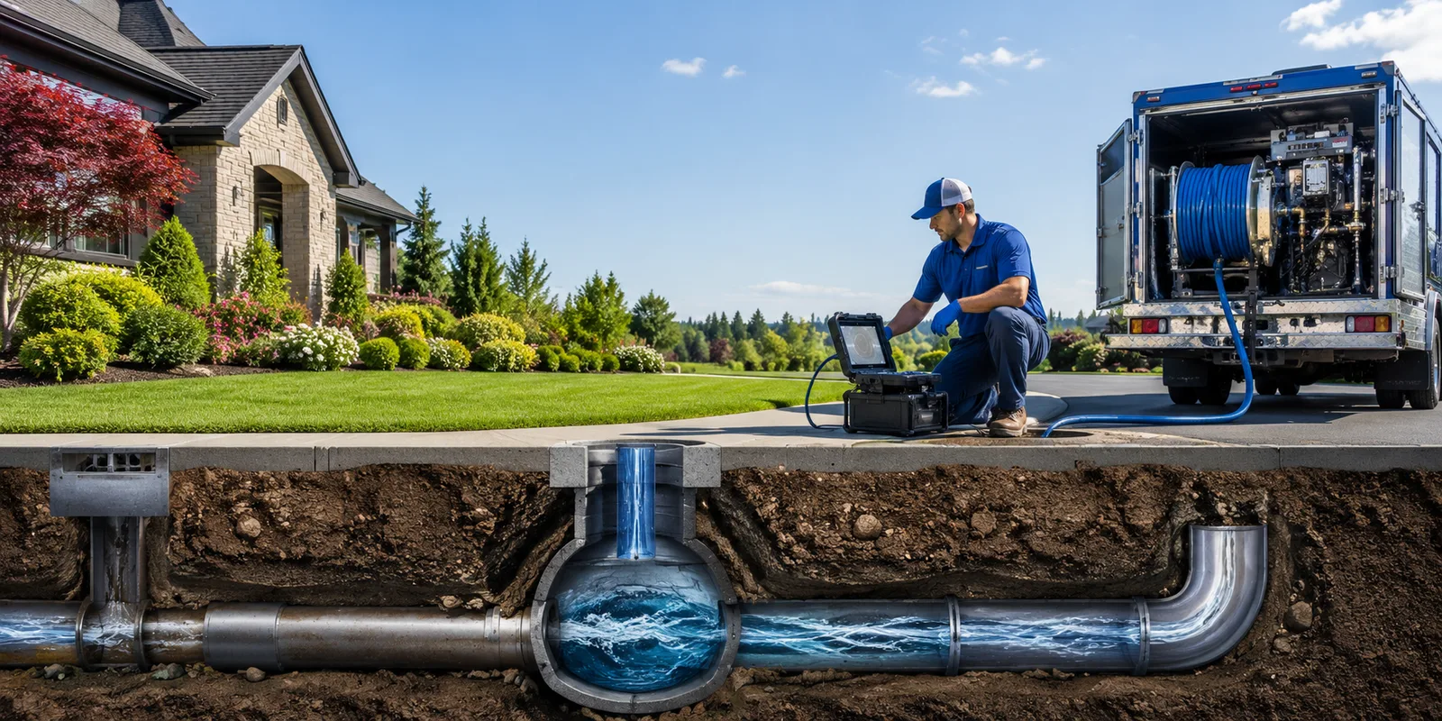 Drainage restoration information for Keasbey, NJ